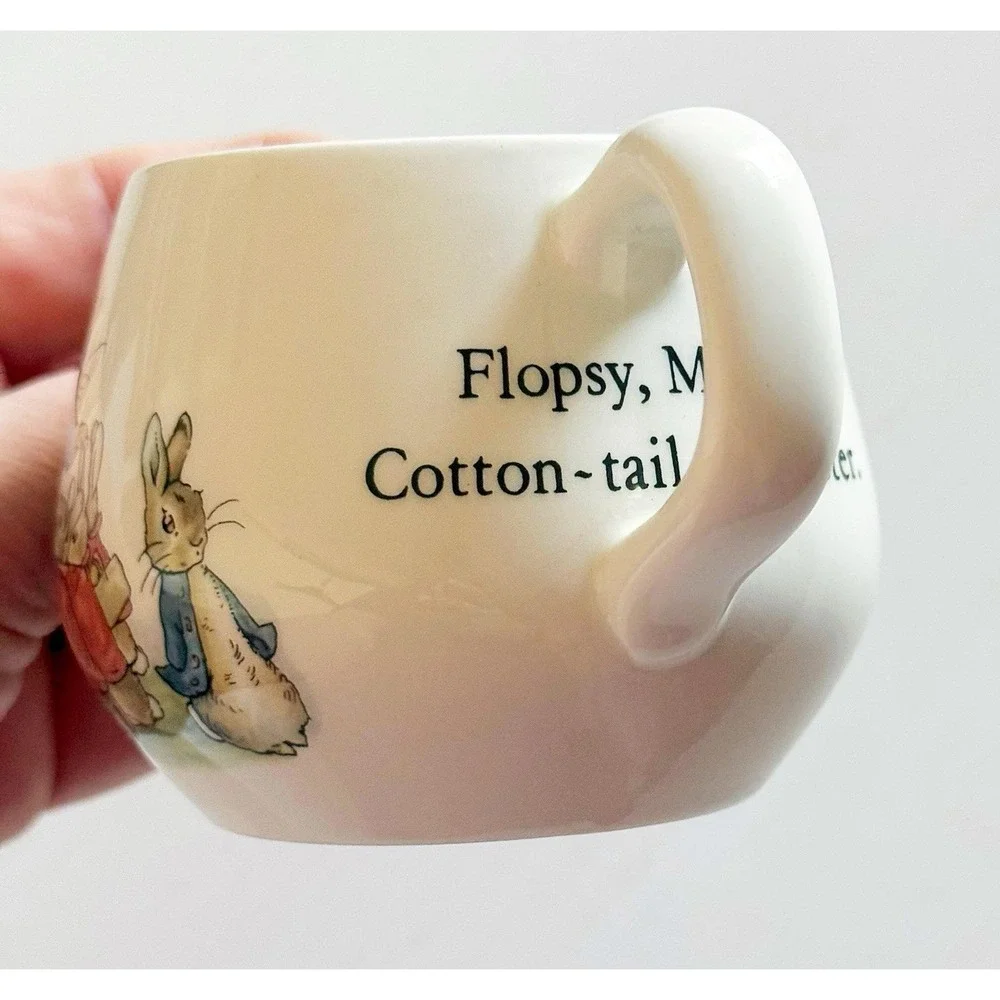Vintage Wedgewood Beatrix Potter Peter Rabbit Cup & Bowl Set. Made In England